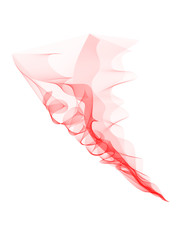 Abstract red fire smoke background. Red brush