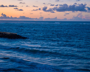 Obraz premium sunset over the sea