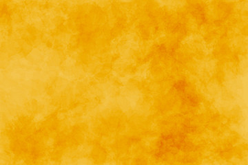 Abstract modern painting . Dry brush painted paper , canvas , wall . Textured background in yellow , orange and red tones.