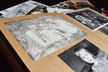 The memory of the distant past. Family photo archive.