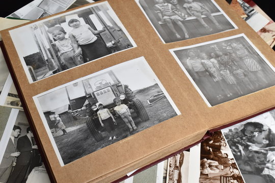 The memory of the distant past. Family photo archive.