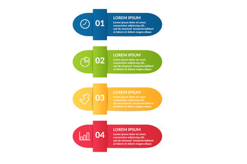 step infographic or process infographic template design . business infographic concept for presentations, banner, workflow layout, process diagram, flow chart and how it work