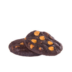 Cookies or Chocolate chips cookies with concept design.