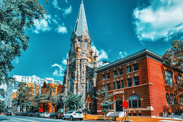 Washington, USA, St Mary Mother of God Catholic Church.
