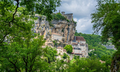 Fototapeta premium Rocamadour, Lot, Occitanie, France.