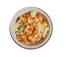 Risotto with Butternut Squash and  Kale