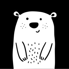 illustration of cute teddy bear