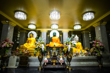 Beautiful Buddha in Chong Kham temple