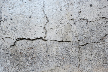 Stucco white wall background or texture.Wall fragment with scratches and cracks.White and golden messy wall stucco texture background. Decorative wall paint.Ultrawide Grunge Seamless Grey Grunge.
