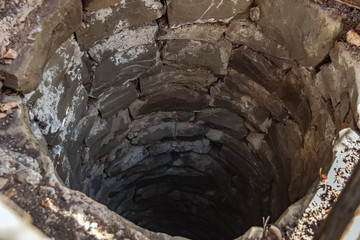 Tunnel pipe of an abandoned water well