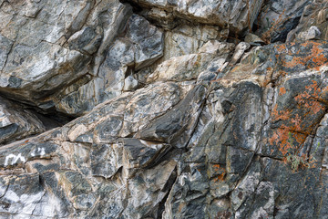 Natural pattern of the mountain. texture granite stone mountains background