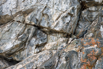 Natural pattern of the mountain. texture granite stone mountains background