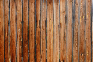 Brown Wooden board fence background texture