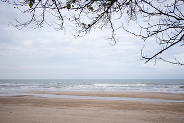 Chanthaburi beach, tourist attraction of Thailand