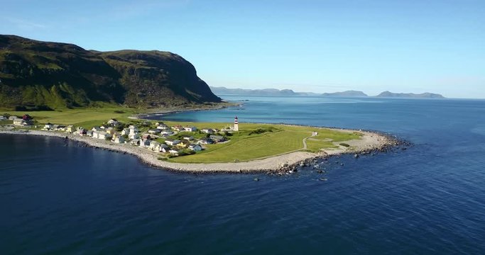 Alnes, Alesung view from above