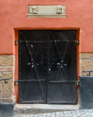 The iron door