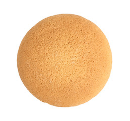 Sponge biscuits. Isolated on a white background.