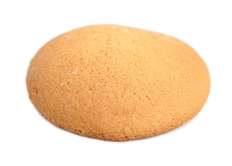 Sponge biscuits. Isolated on a white background.