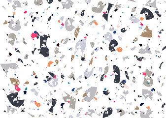 Terrazzo pattern design, abstract background for your design.