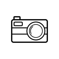 camera - photography icon vector design template