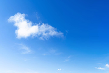 Blue skies sky, clean weather, time lapse blue nice sky. Clouds and sky , White Clouds & Blue Sky,Narathiwat Province, Thailand.