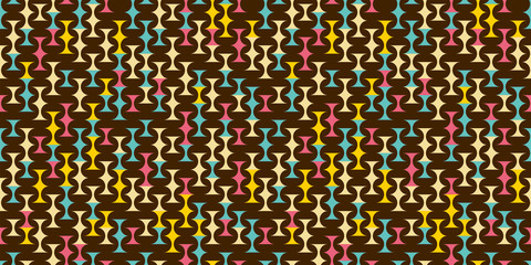Abstract shapes  background. Seamless pattern.Vector. 抽象的なパターン
