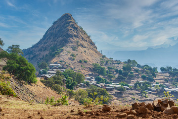 Landscape near Yemrehanna Kristos Church - Ethiopia