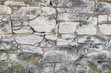 Textured background of large masonry natural stone large stone blocks. Stylish designer background