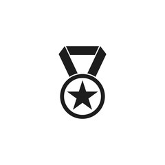 Set of medal icon vector for veterans day illustration design 