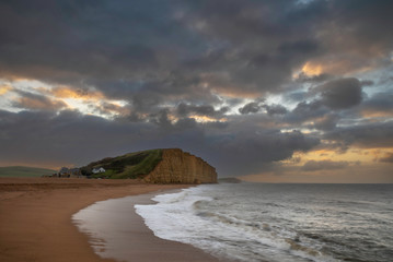 Fototapeta na wymiar West Bay, Dorset, England