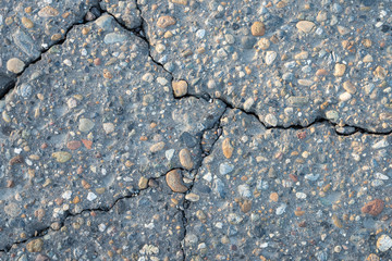 cracked asphalt. background