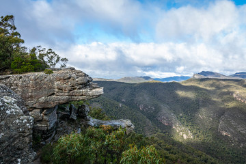 Naklejka premium mountain and blue sky