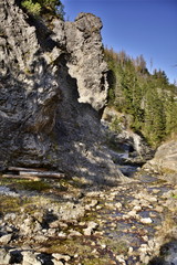 Gorge in the Western Tatras, White Valley, Dolina Bialego  © Albin Marciniak