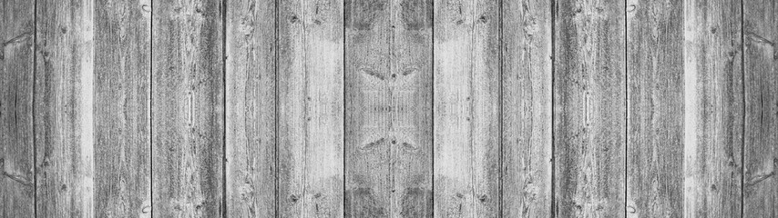 old bright light white grey  rustic wooden texture - wood background panorama banner long
