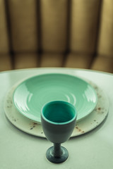 dish glasses tableware