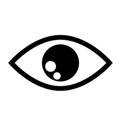 Eyes Icon Vector Design Template