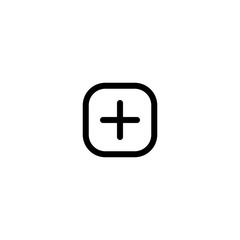 Obraz premium Add icon simple design. Vector eps10