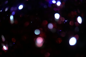 Christmas side lights garland new year holiday winter