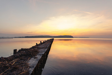 Sonneuntergang an der Ostsee