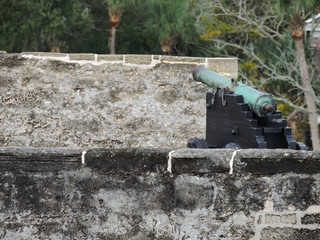Cannon at Castillo de San Marcos - Saint Augustine, Florida, USA