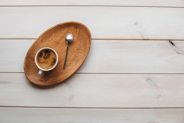 cup of americano coffee