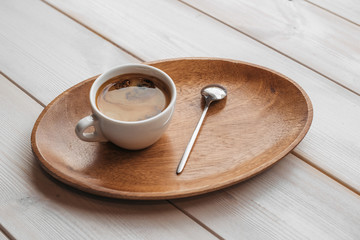 cup of americano coffee