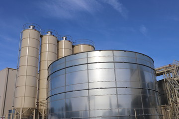 Chantier de prolongation de la ligne B du métro de Lyon dans la commune de Saint Genis Laval - le 27 octobre 2019