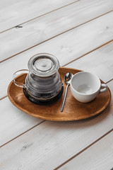 Pour over coffee