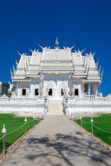 Wat Rong Khun, The White Temple, landmark in Thailand’s Northern province of Chiang Rai