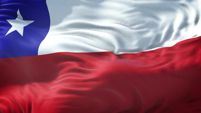 Flag of Chile Loop