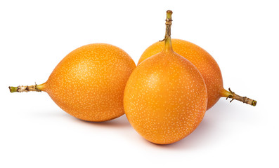 granadilla on white background