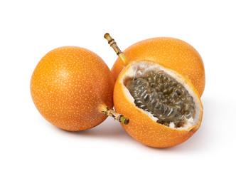 granadilla on white background