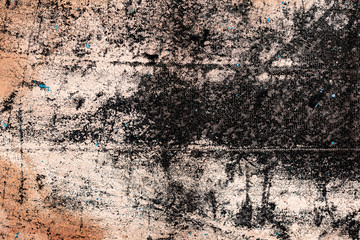 Obraz premium Texture of a concrete wall with cracks and scratches which can be used as a background