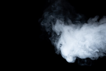 Smoke black and white & for background